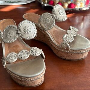 Elegant Jack Roger’s Women's Wedge Sandals
